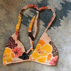 Retro paradise print top